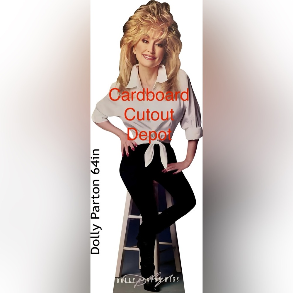 Dolly Parton Life Size Cardboard Cutout Free Shipping!